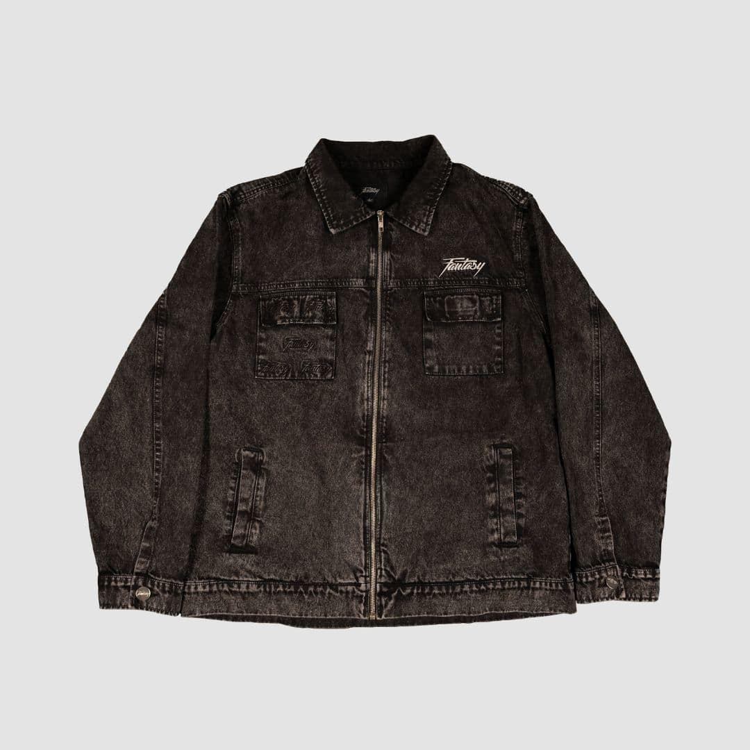 Fantasy – Denim Jacket - Black